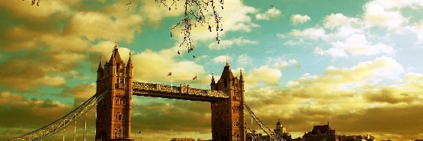 Londyn, Tower Bridge, Most
