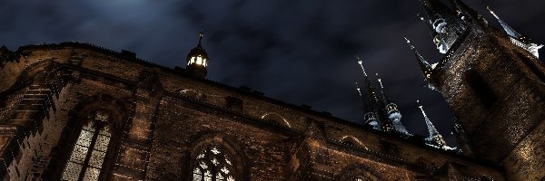 Czechy, Kościół, Praga, Gotyk, Najświętszej Marii Panny