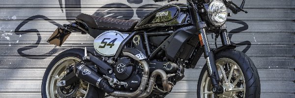 2017, Ducati Scrambler Café Racer, Motocykl