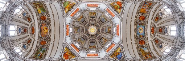 Austria, Katedra św. Ruperta, Salzburg, Wnętrze, Kopuła