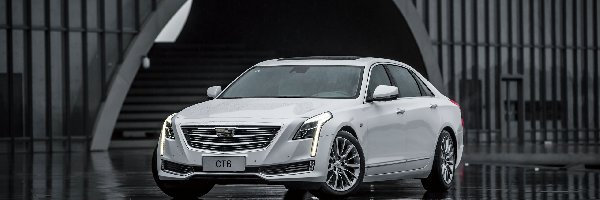 Czarno-białe, 2016, Cadillac CT6 Sedan
