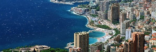 Panorama, Wybrzeże, Miasta, Monte Carlo