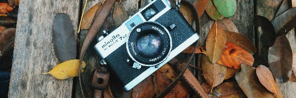 Liście, Minolta Hi-Matic 7SII, Aparat fotograficzny