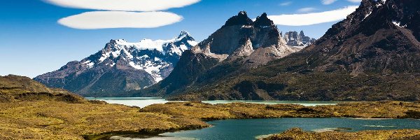 Chmurki, Argentyna, Jezioro, Góry