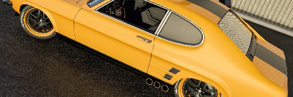 1974, Ford Capri GT, Żółty