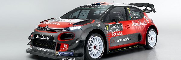 Citroen C3 WRC, Bok, 2017, Rajdowy