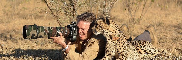 Gepard, Aparat, Fotograf