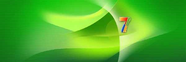 Zielone, Smugi, Pasy, Windows 7