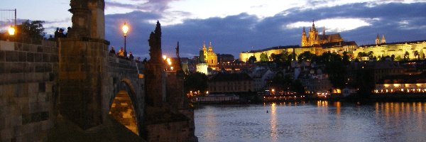 Most, Hradczany, Karola, Praga