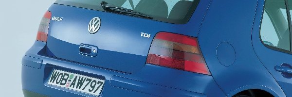 Tył, Volkswagen Golf 4