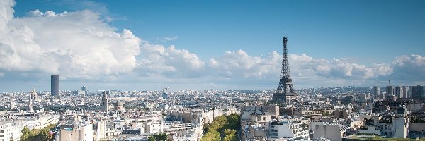 Wieża Eiffla, Paryż, Miasto