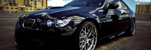 BMW E90, Alufelgi, Coupe, Czarne