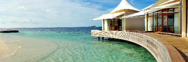Domki, Malediwy, Na Wodzie, Hotelowe