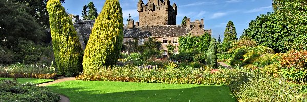 Szkocja, Ogród, Zamek