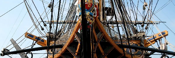 Dziób, Galion, HMS Victory
