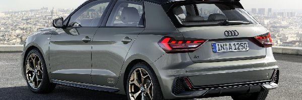 Tył, Audi A1 Sportback