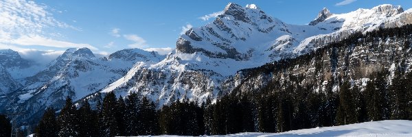 Zima, Góry, Śnieg