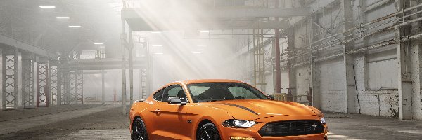 High Performance Package, Ford Mustang, Pomarańczowy