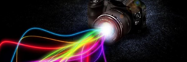 Światła, Wiązki, Aparat fotograficzny