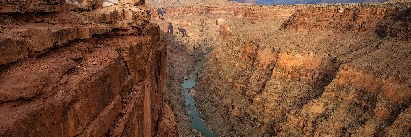 Wielki Kanion Kolorado, Człowiek, Stany Zjednoczone, Arizona, Skały, Wąwóz, Park Narodowy Wielkiego Kanionu, Rzeka Kolorado