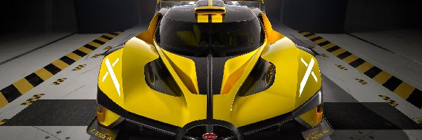 3D, Żółte, Bugatti Bolide