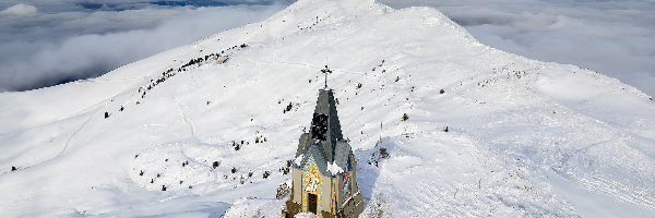 Kościół, Zima, Góry