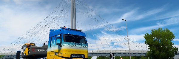 Euro Truck Simulator 2, Ciężarówka, Renault ETS2, Gra