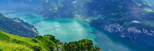 Szwajcaria, Jezioro Czterech Kantonów, Góry