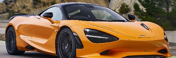 McLaren 750S, Bok, Przód, Pomarańczowy