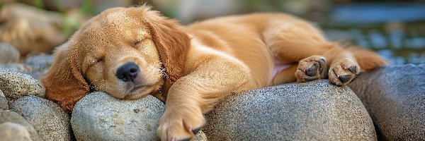 Kamienie, Śpiący, Szczeniak