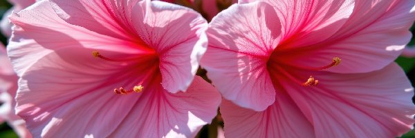 Kwiaty, Zbliżenie, Azalia, Różowe