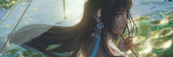 Parasolka, Dziewczyna