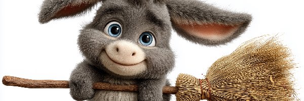 Grafika AI, Miotła, Osiołek