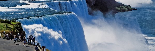 Kanada, Falls, Niagara, Widokowy, Taras