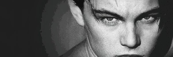 ciemne włosy, Leonardo DiCaprio