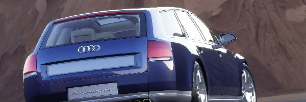 Tył, Audi Avantissimo