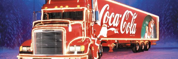 Coca-Cola, Freightliner, Truck