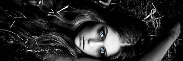 Oczy, Niebieskie, Kobieta