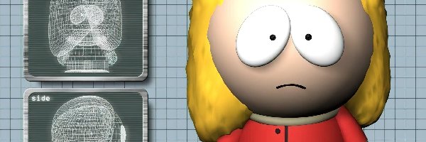 blondynka, Miasteczko South Park