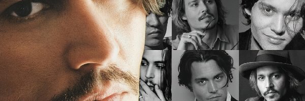 twarz, zdjęcia, Johnny Depp