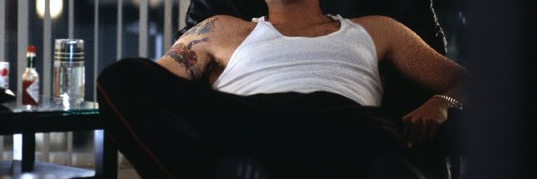 fotel, tatuaż, Ben Affleck