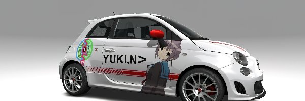 500, Anime, Yuki, Fiat