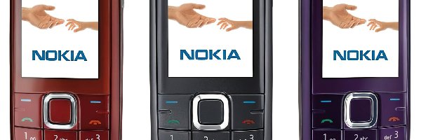 Rubinowa, Fioletowa, Czarna, Nokia 3120