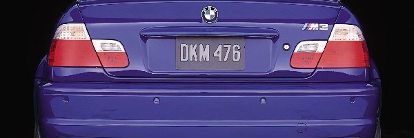 Tył, DKM 476, BMW M3