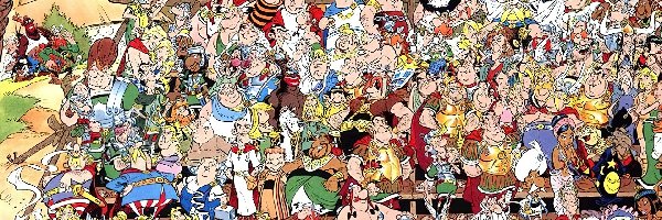 Bohaterowie, Asterix i Obelix