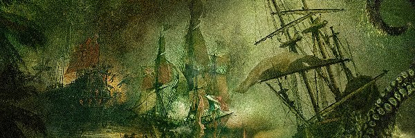 Statki wojenne, Pirates of the Caribbean