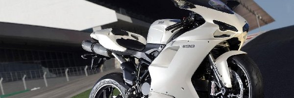 Ducati 1198, Sport, Super, Biały