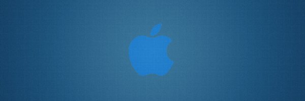 Logo, Tło, Niebieskie, Apple