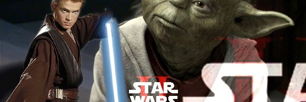 chłopiec, mistrz Yoda, lasery, Star Wars