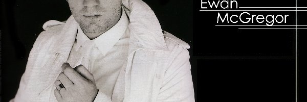 biały strój, Ewan McGregor
